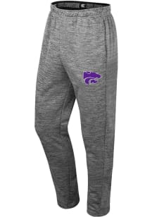 Colosseum K-State Wildcats Mens Grey Bosa Pants