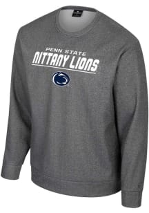 Colosseum Penn State Nittany Lions Mens Charcoal Clark Long Sleeve Sweatshirt