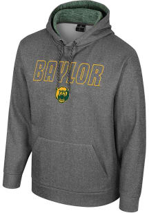 Colosseum Baylor Bears Mens Charcoal McCarthy Hood