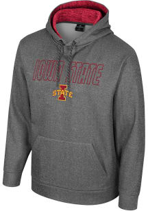 Colosseum Iowa State Cyclones Mens Charcoal McCarthy Hood