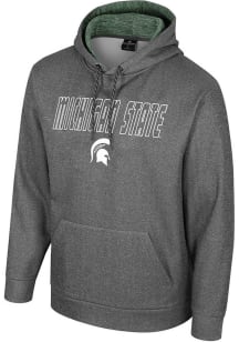 Colosseum Michigan State Spartans Mens Charcoal McCarthy Hood