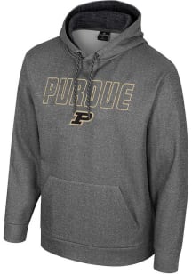Colosseum Purdue Boilermakers Mens Charcoal McCarthy Hood