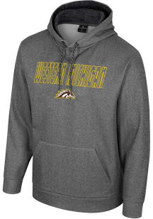Colosseum Western Michigan Broncos Mens Charcoal McCarthy Hood