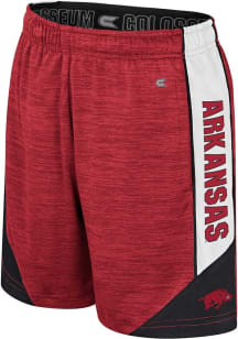 Colosseum Arkansas Razorbacks Youth Cardinal Rylos Shorts