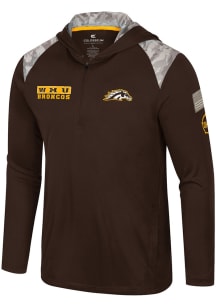 Colosseum Western Michigan Broncos Mens Brown OHT MOS Hood