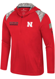 Colosseum Nebraska Cornhuskers Mens Red OHT MOS Hood