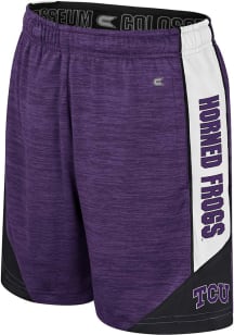 Colosseum TCU Horned Frogs Youth Purple Rylos Shorts