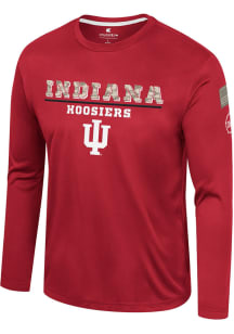 Colosseum Indiana Hoosiers Cardinal OHT MOS Long Sleeve T-Shirt