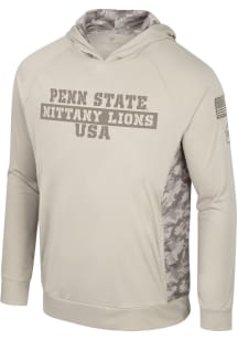 Colosseum Penn State Nittany Lions Mens Tan OHT Mojave Hood