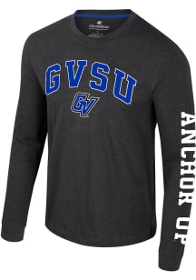 Colosseum Grand Valley State Lakers Black Reese Long Sleeve T Shirt