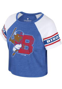 Colosseum Buffalo Bisons Womens Red Gloria Short Sleeve T-Shirt