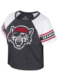 Colosseum Erie SeaWolves Womens Red Gloria Short Sleeve T-Shirt