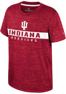 Colosseum Indiana Hoosiers Youth Cardinal Cumulus Short Sleeve T-Shirt