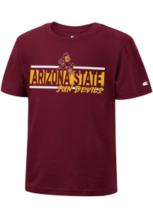 Colosseum Arizona State Sun Devils Toddler Cardinal Big Fun Short Sleeve T-Shirt