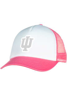 Colosseum Indiana Hoosiers Foam Trucker Adjustable Hat - White