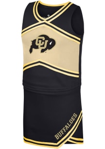 Colosseum Colorado Buffaloes Girls Black Time for Recess Set Cheer