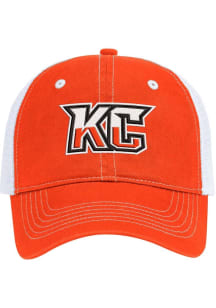 Colosseum Kansas City Mavericks The Staple Tailgate Meshback Adjustable Hat - Orange