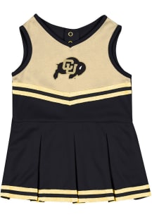 Colosseum Colorado Buffaloes Baby Black Time for Recess Sets Cheer Dress