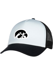 Colosseum Iowa Hawkeyes Foam Trucker Adjustable Hat - White