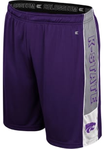 Colosseum K-State Wildcats Mens Purple Quantum Shorts