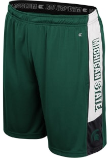 Colosseum Michigan State Spartans Mens Green Quantum Shorts