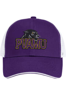 Colosseum Prairie View A&M Panthers THE STAPLE 2400 TRUCKER Adjustable Hat - Purple