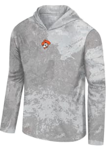 Colosseum Oklahoma State Cowboys Mens Grey Realtree Roscoe Hood
