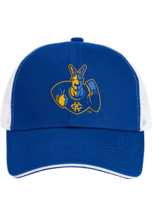 Colosseum UMKC Roos THE STAPLE 2400 TRUCKER Adjustable Hat - Blue