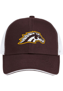 Colosseum Western Michigan Broncos THE STAPLE 2400 TRUCKER Adjustable Hat - Black