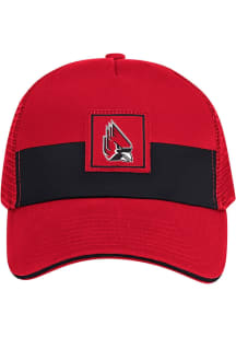 Colosseum Ball State Cardinals MANHATTAN PROJECT TRUCKER Adjustable Hat - Red