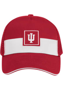 Colosseum Indiana Hoosiers MANHATTAN PROJECT TRUCKER Adjustable Hat - Cardinal