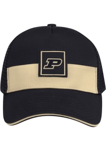 Colosseum Purdue Boilermakers MANHATTAN PROJECT TRUCKER Adjustable Hat - Black