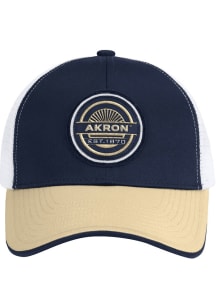 Colosseum Akron Zips RABI 2400 TRUCKER Adjustable Hat - Blue