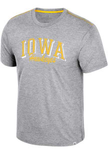 Colosseum Iowa Hawkeyes Black Physicist Short Sleeve Fashion T Shirt