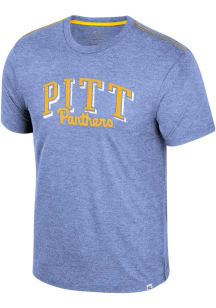 Colosseum Pitt Panthers Blue Physicist Short Sleeve Fashion T Shirt