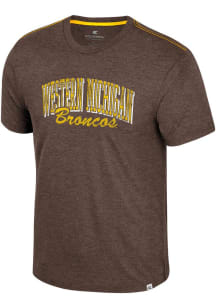 Colosseum Western Michigan Broncos Brown Physicist Short Sleeve Fashion T Shirt