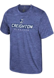 Colosseum Creighton Bluejays Blue Theoretical Short Sleeve T Shirt