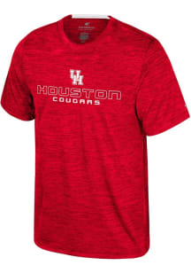 Colosseum Houston Cougars Red Theoretical Short Sleeve T Shirt