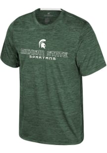 Colosseum Michigan State Spartans Green Theoretical Short Sleeve T Shirt