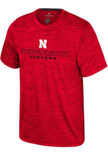 Colosseum Nebraska Cornhuskers Red Theoretical Short Sleeve T Shirt