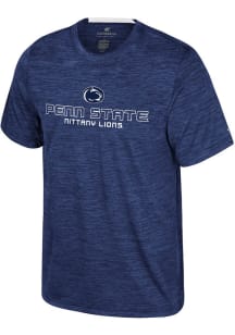 Colosseum Penn State Nittany Lions Navy Blue Theoretical Short Sleeve T Shirt
