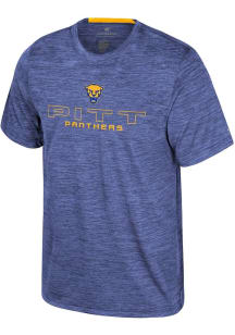 Colosseum Pitt Panthers Blue Theoretical Short Sleeve T Shirt