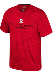 Colosseum Rutgers Scarlet Knights Red Theoretical Short Sleeve T Shirt