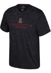 Colosseum Lafayette College Black Theoretical Short Sleeve T Shirt