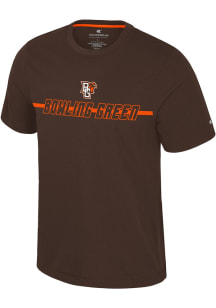 Colosseum Bowling Green Falcons Brown Teller Short Sleeve T Shirt