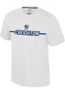 Colosseum Creighton Bluejays White Teller Short Sleeve T Shirt