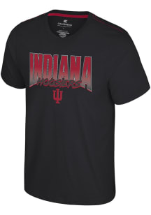 Colosseum Indiana Hoosiers Black Manhattan Project Short Sleeve T Shirt