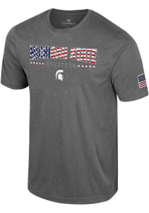 Colosseum Michigan State Spartans Grey OHT AEC Short Sleeve T Shirt