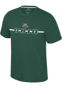 Colosseum Ohio Bobcats Green Teller Short Sleeve T Shirt