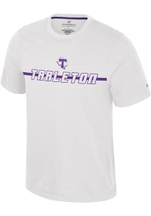 Colosseum Tarleton State Texans White Teller Short Sleeve T Shirt